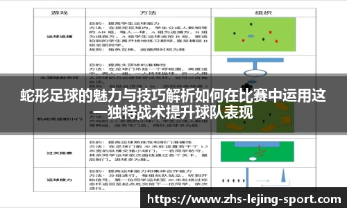 蛇形足球的魅力与技巧解析如何在比赛中运用这一独特战术提升球队表现